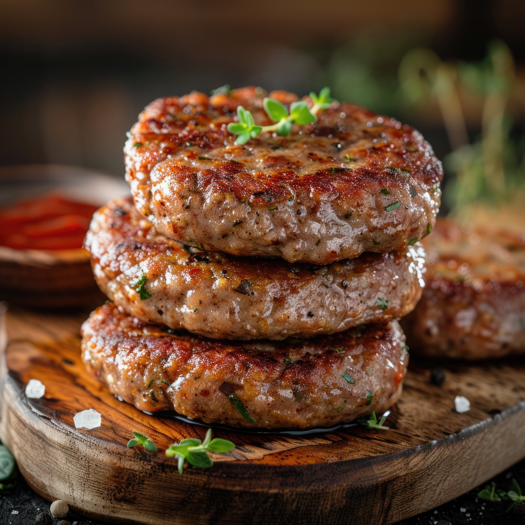 Beef patty