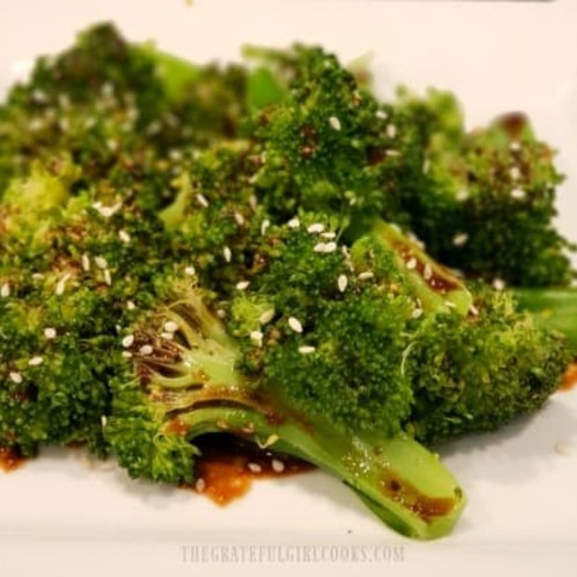 Broccoli with Tangy Sauce