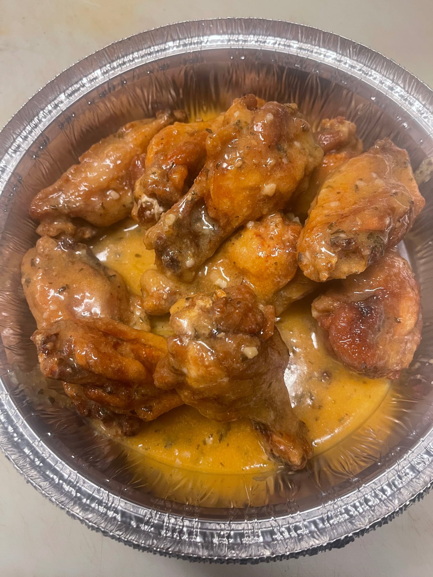 Garlic Parmesan Wings