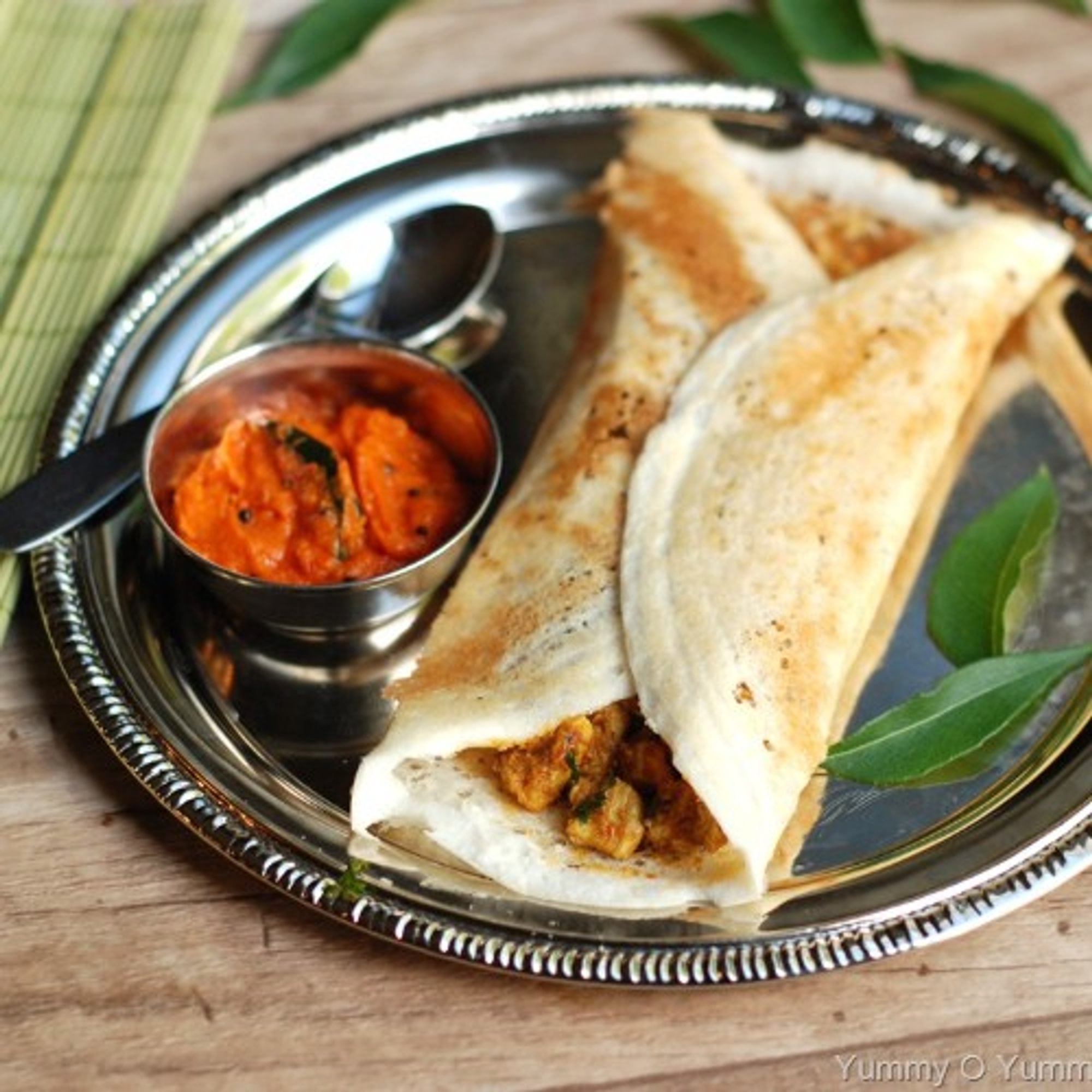 Chilli Chicken Dosa
