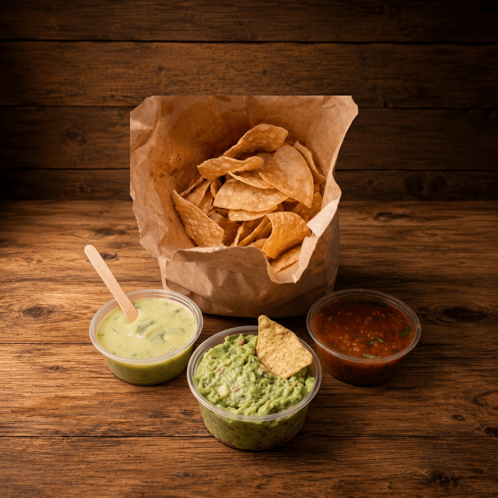 Chips with Salsa & Guacamole