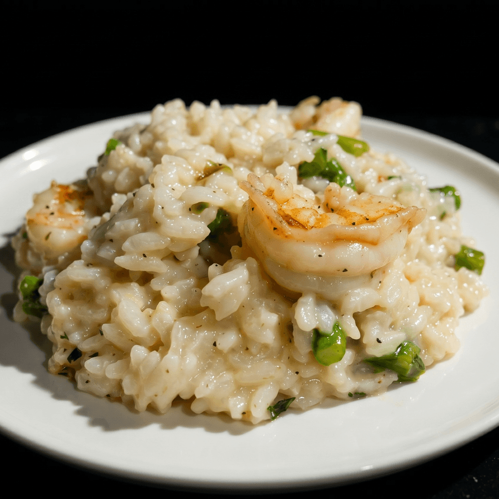 Shrimp & Asparagus Risotto