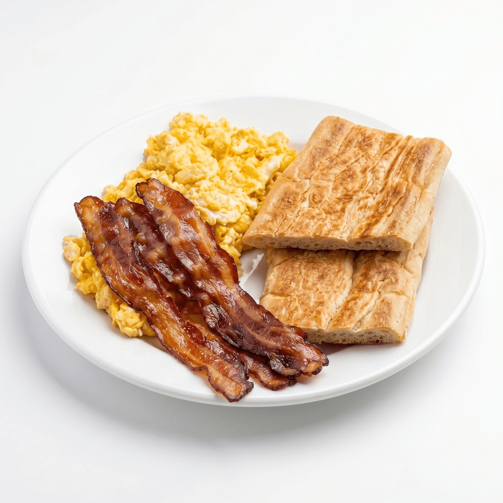 Bacon, Egg & Cheese Plate