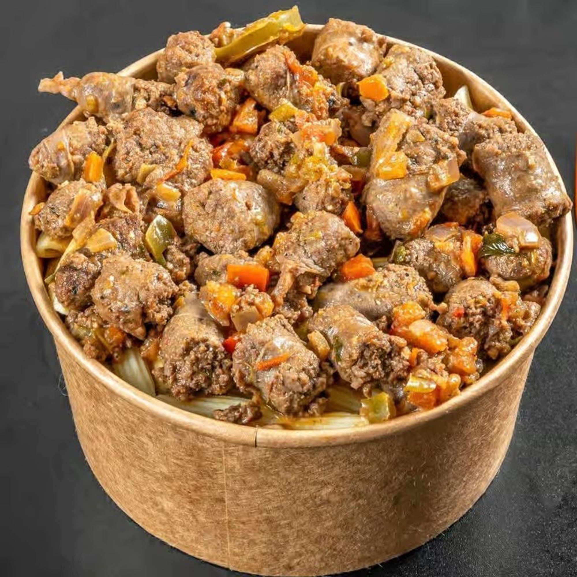 Pasta with Beef Sausage - مكرونة بالسجق