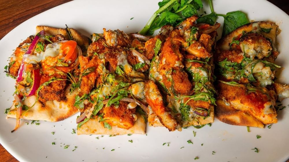 Buffalo Chicken Flatbread