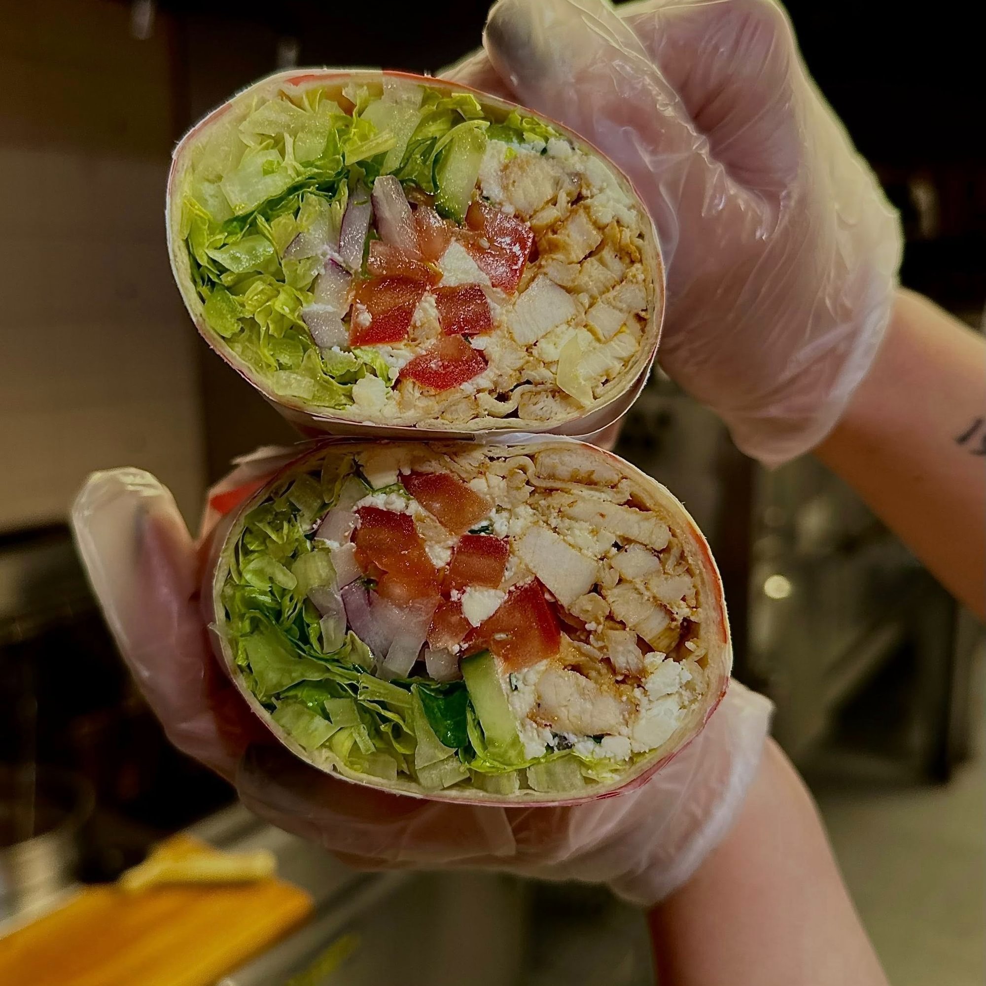 Grilled Chicken Wrap