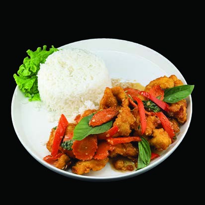 #30. Crispy Chicken Basil