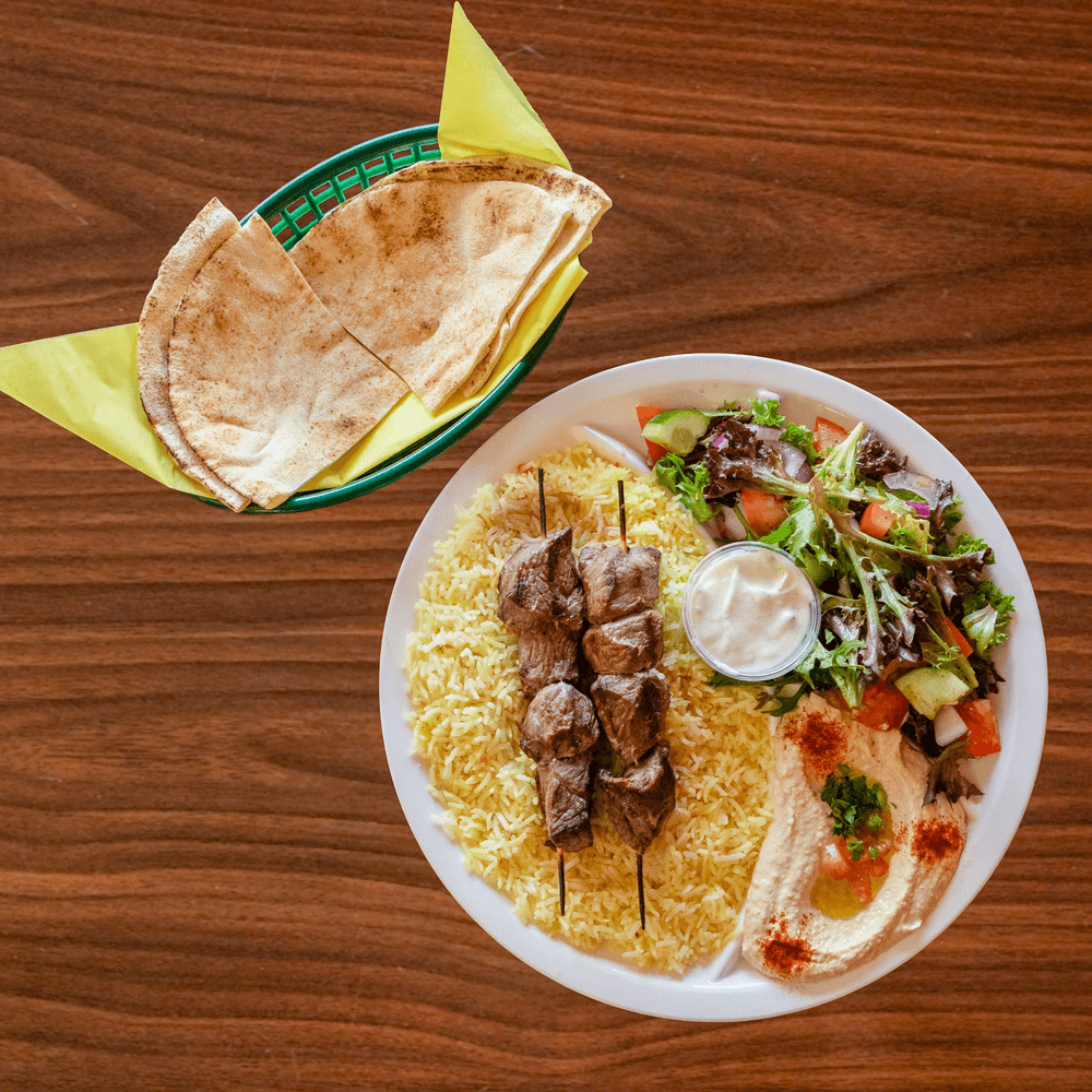 Lamb Kabobs Plate