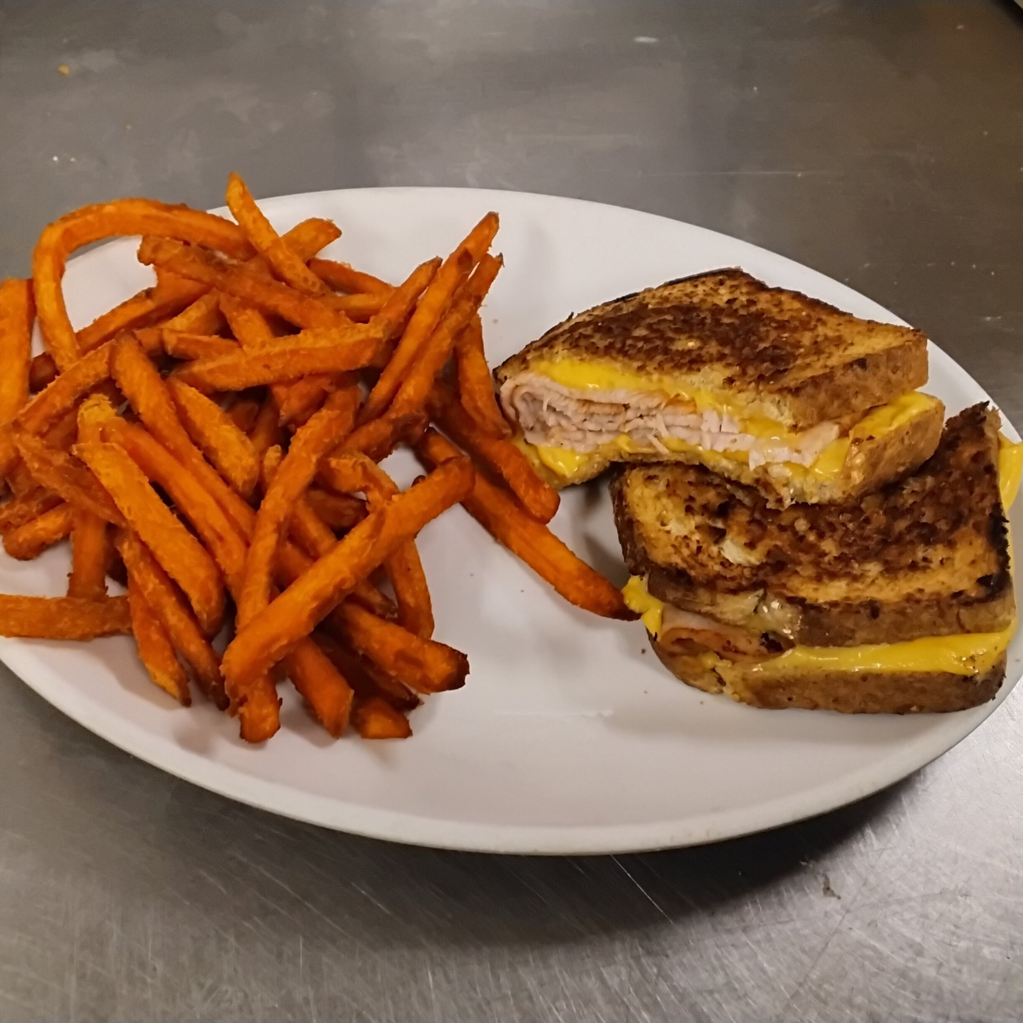 Grilled Ham & Cheese Sandwich