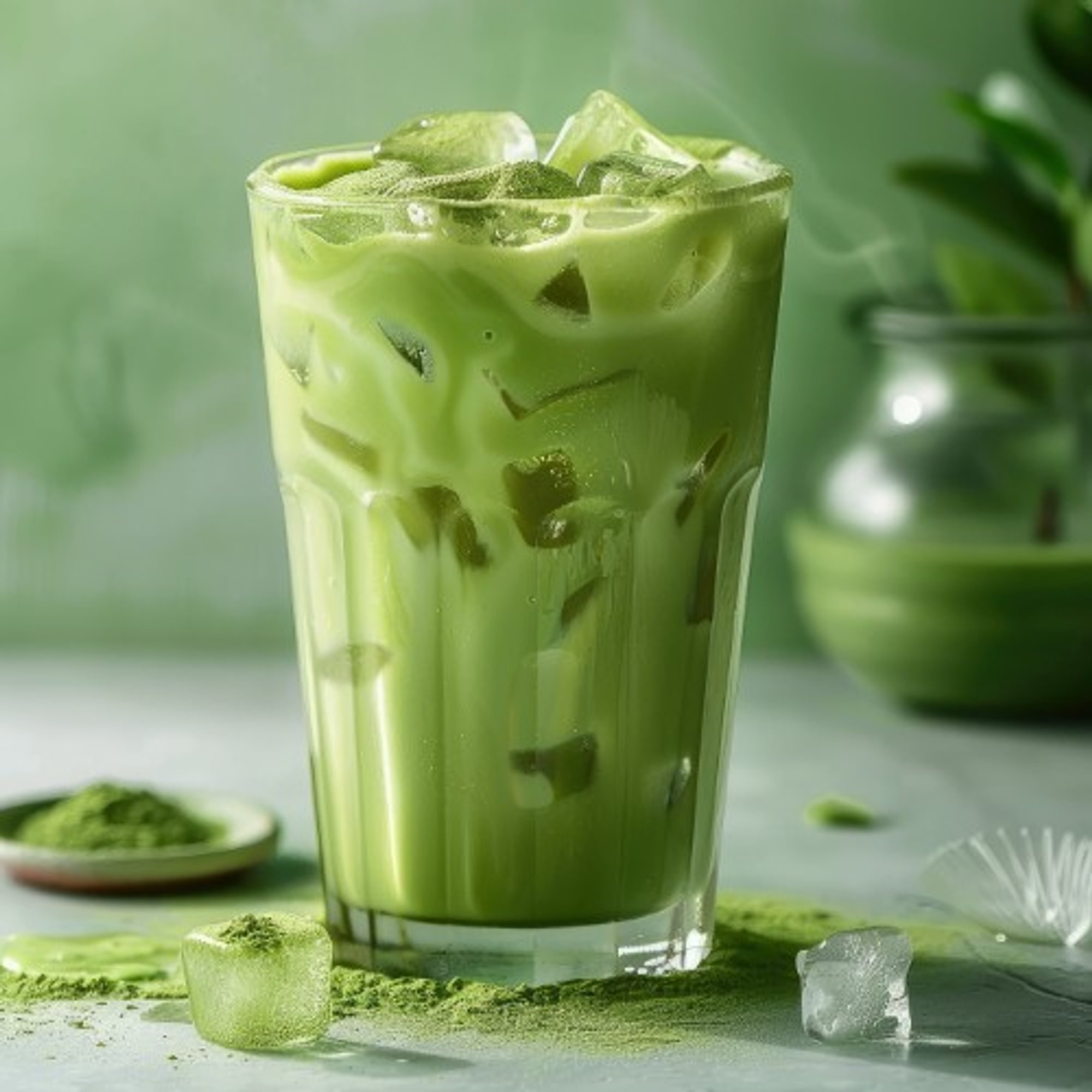 Matcha Iced Green Tea