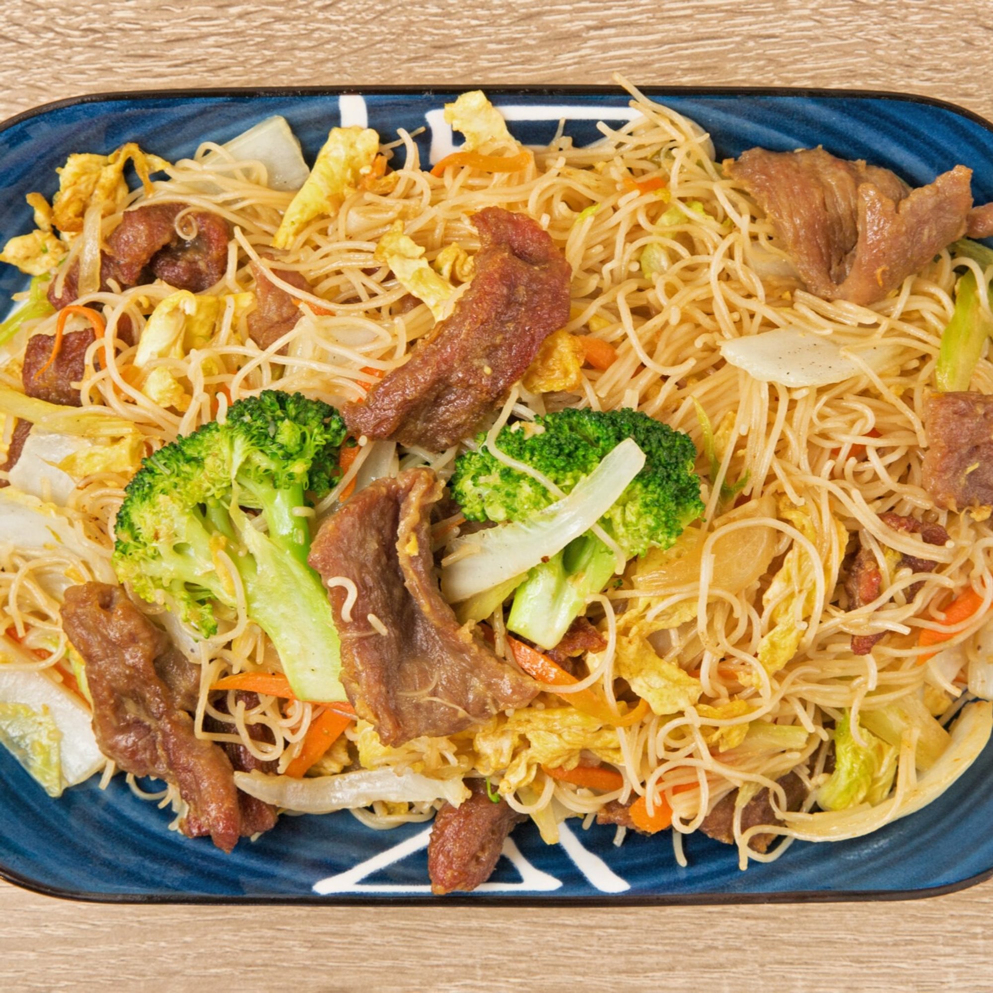 Beef Pan-Fried Rice Noodle