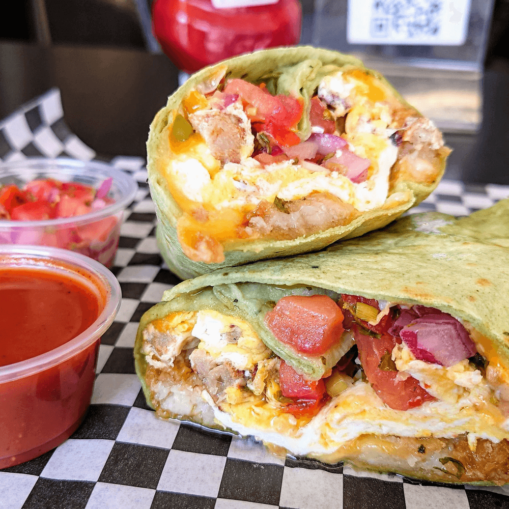 Steak And Egg Burrito