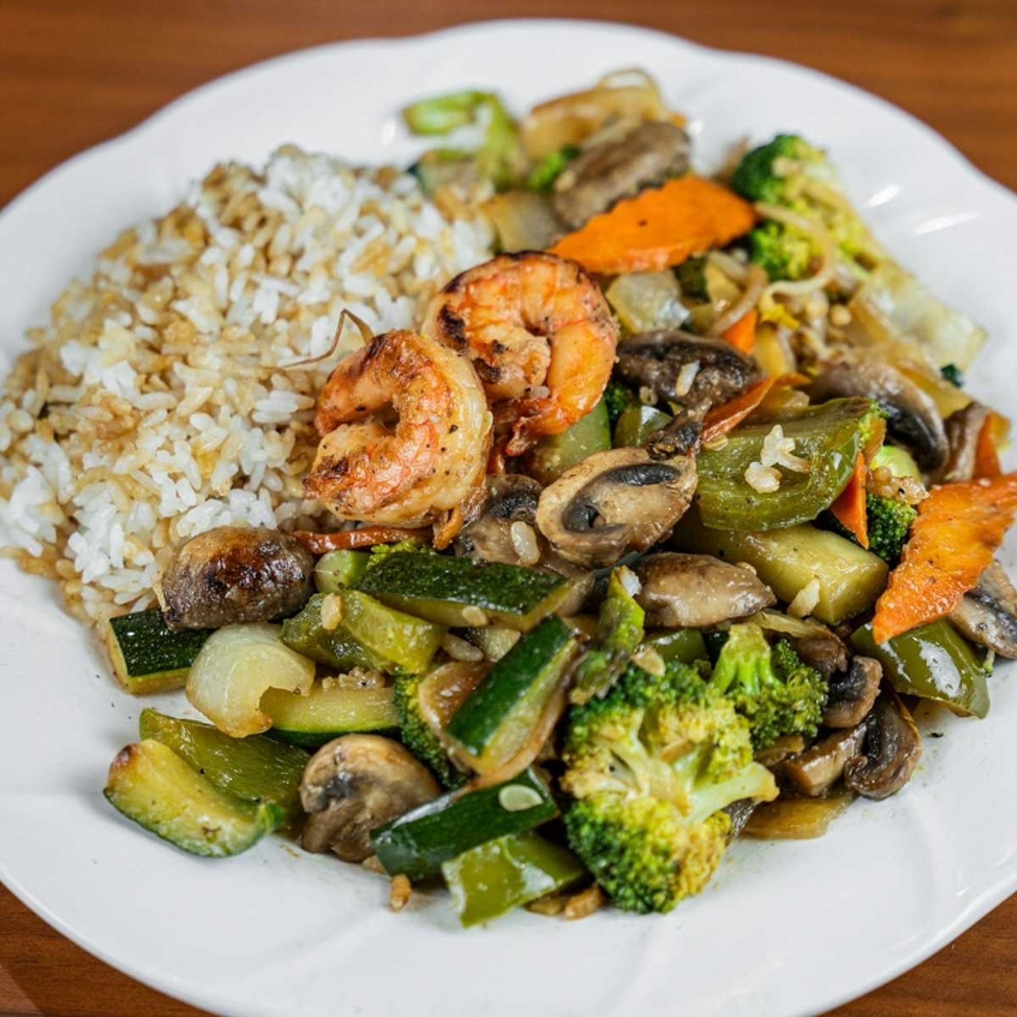 (L) Vegetable Hibachi