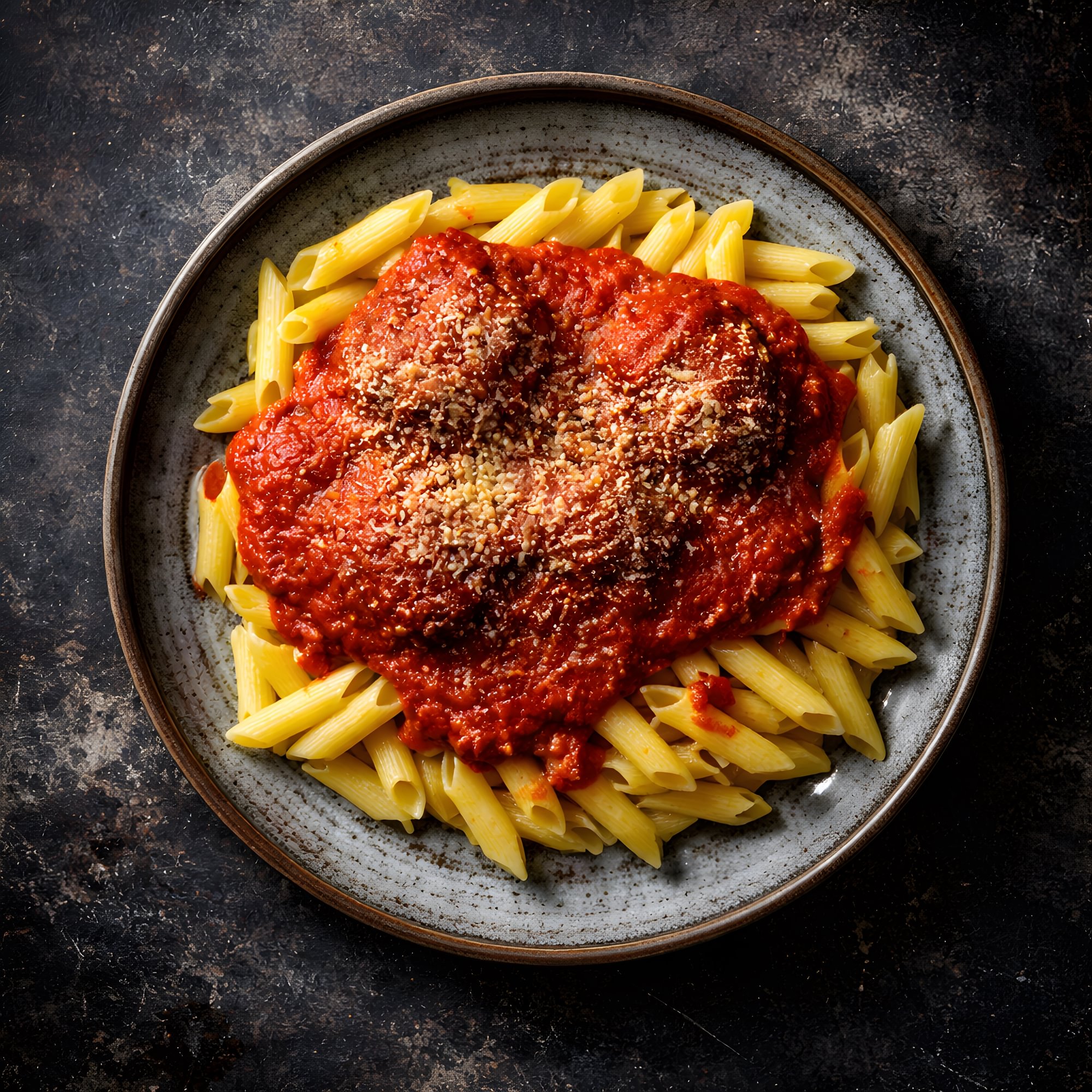 Ziti with Meatballs