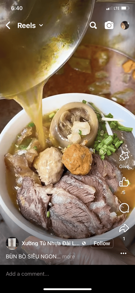 N1 - Hue Spicy Noodle Soup - Bún Bò Huế