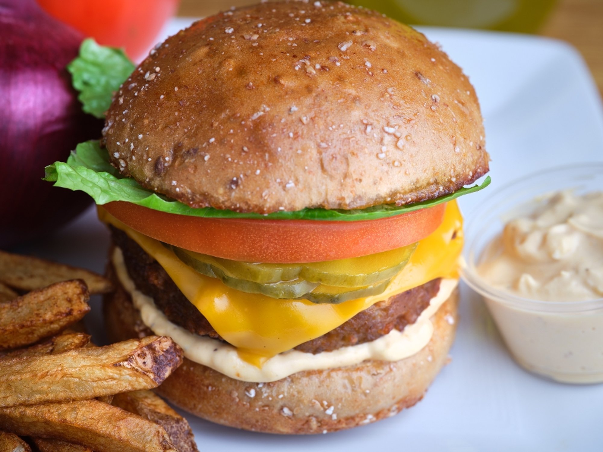 Vegan Smash Burger