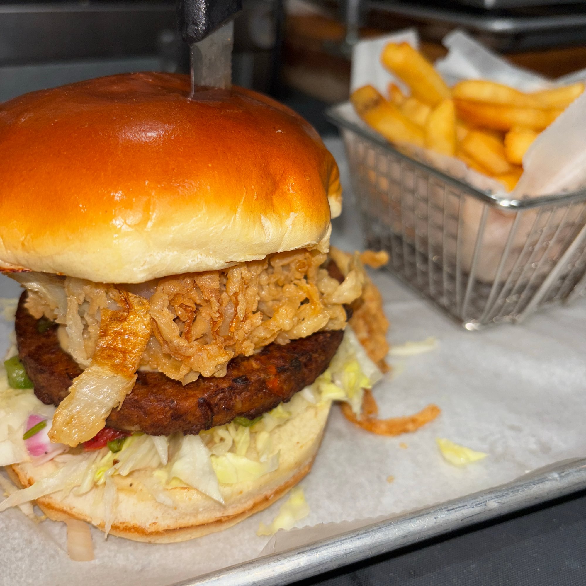 Baja Veggie Burger