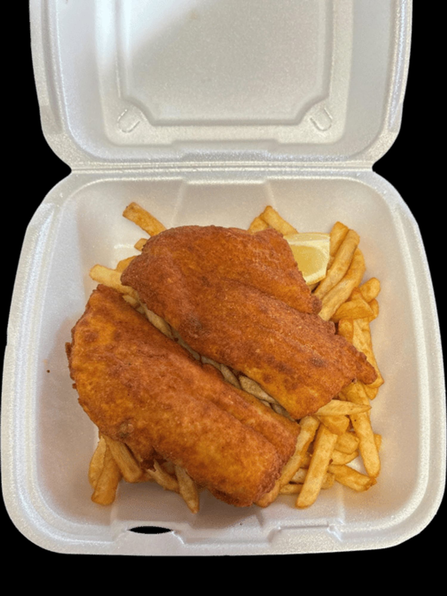 Fried Haddock Fish & Chips