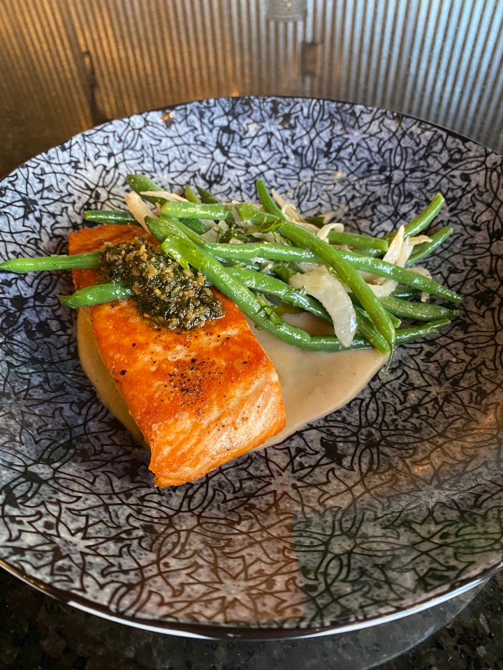 Pan Roasted Faroe Island Salmon (New prep)