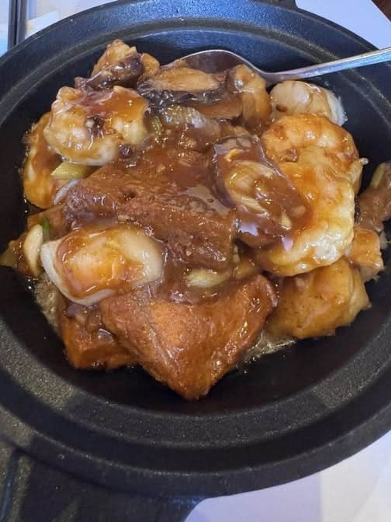 Seafood Tofu Hot Pot