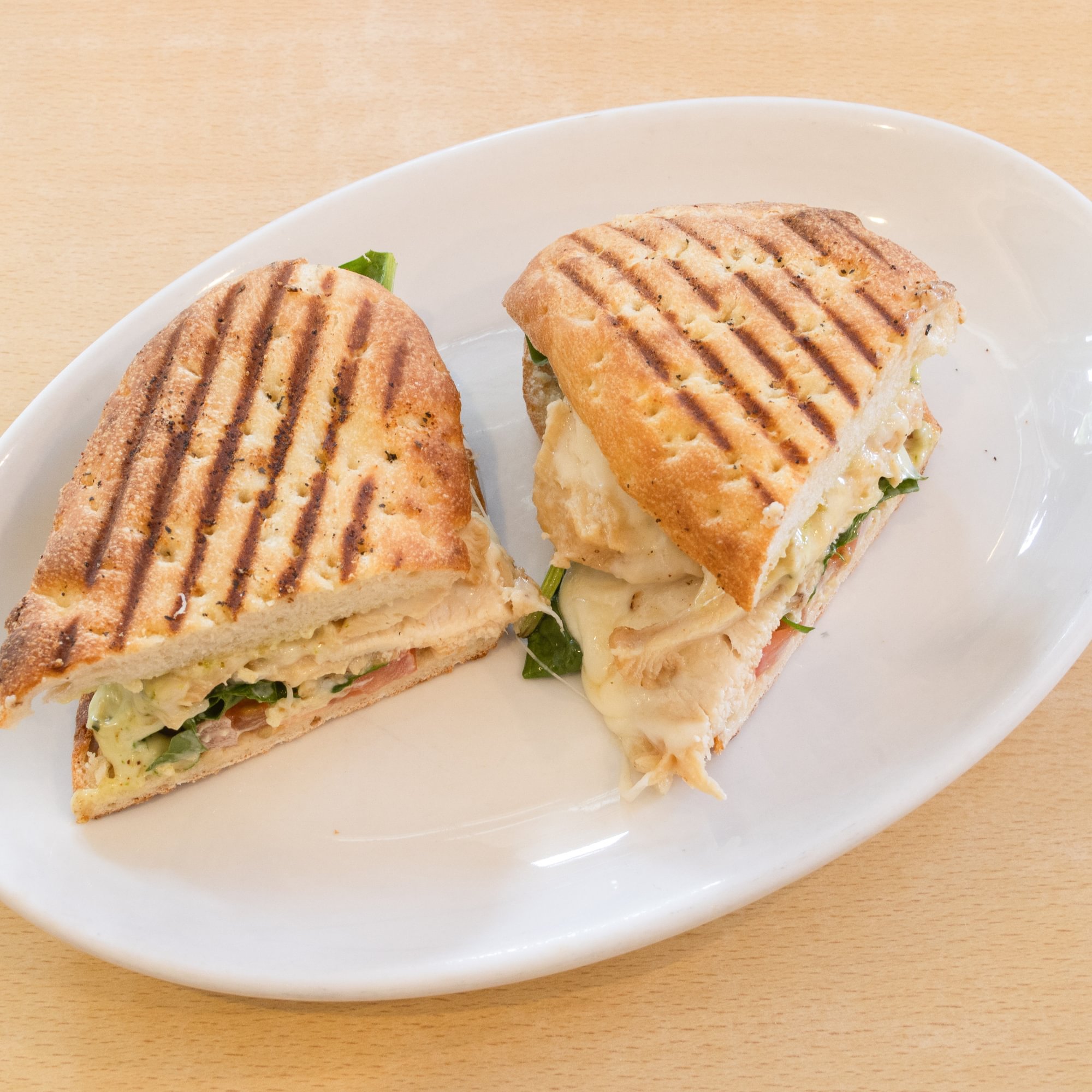 Chicken Caprese Panini