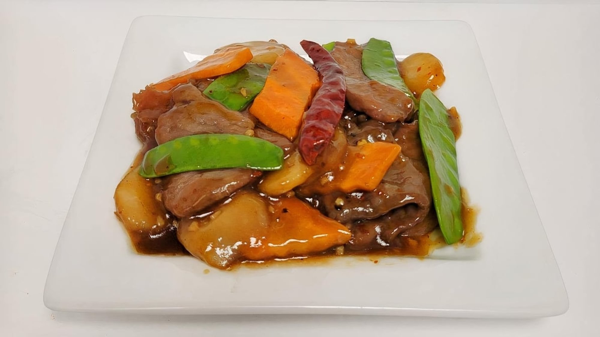 Beef with Garlic Sauce