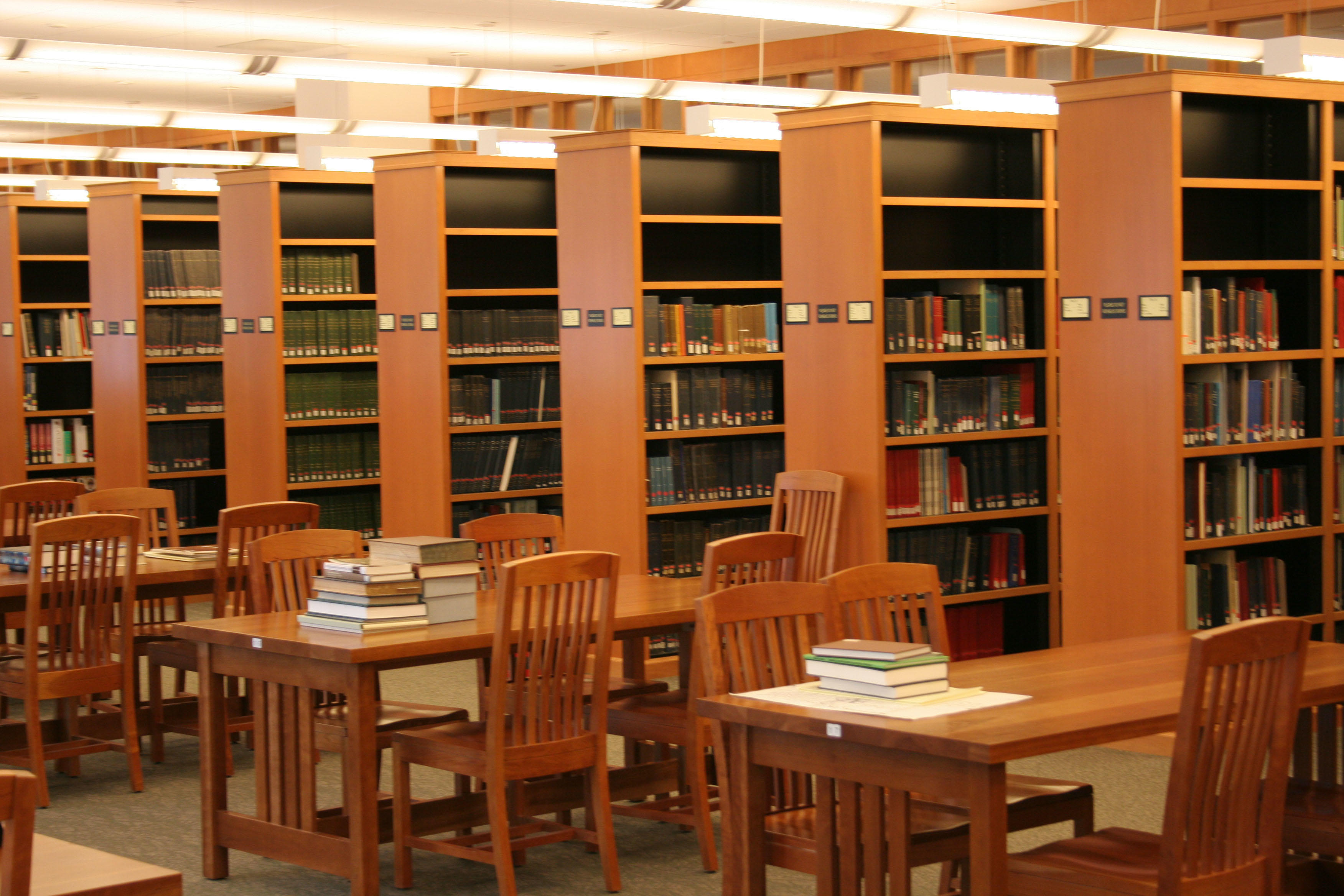 Library shelving and storage
