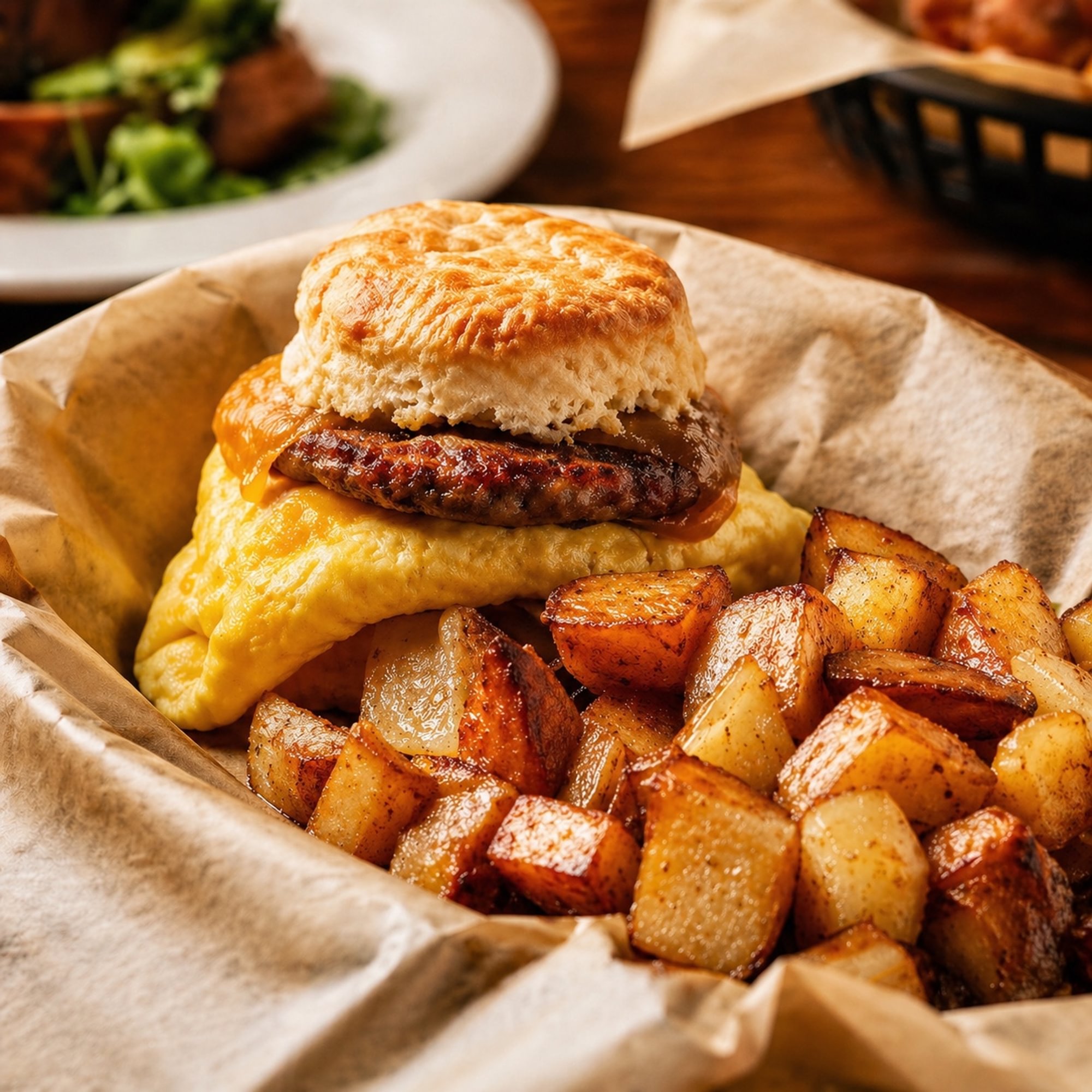 Grandpa's Biscuit Sandwich Combo