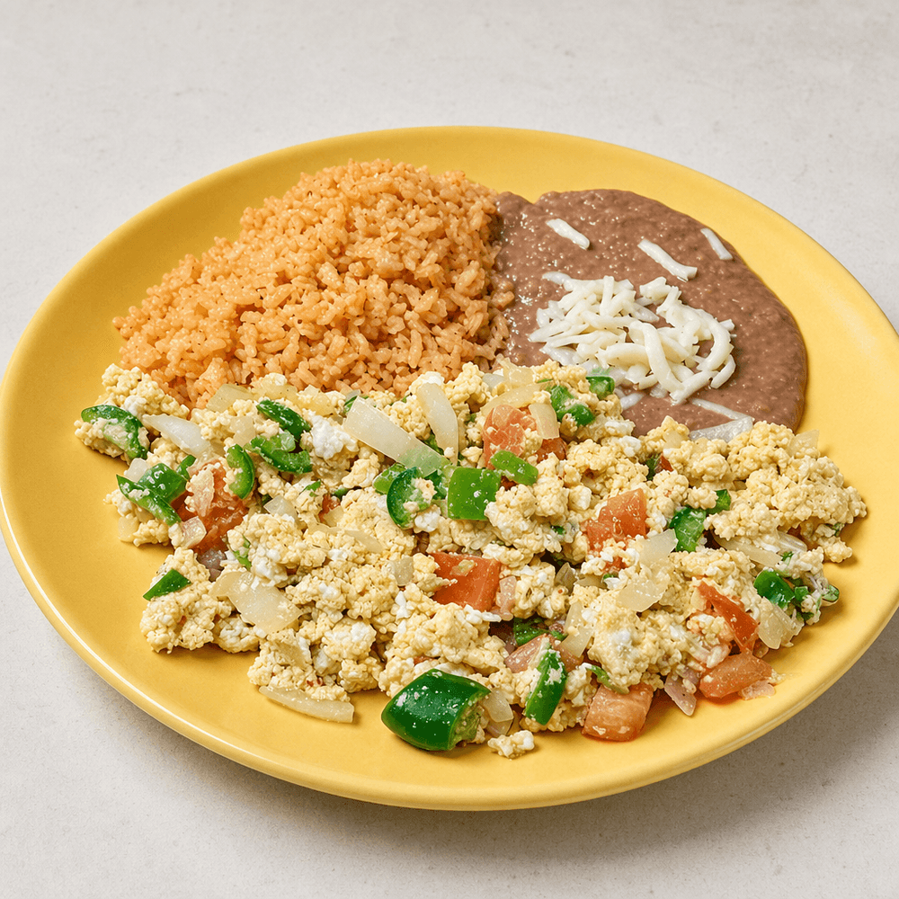 Huevos a la Mexicana Plate