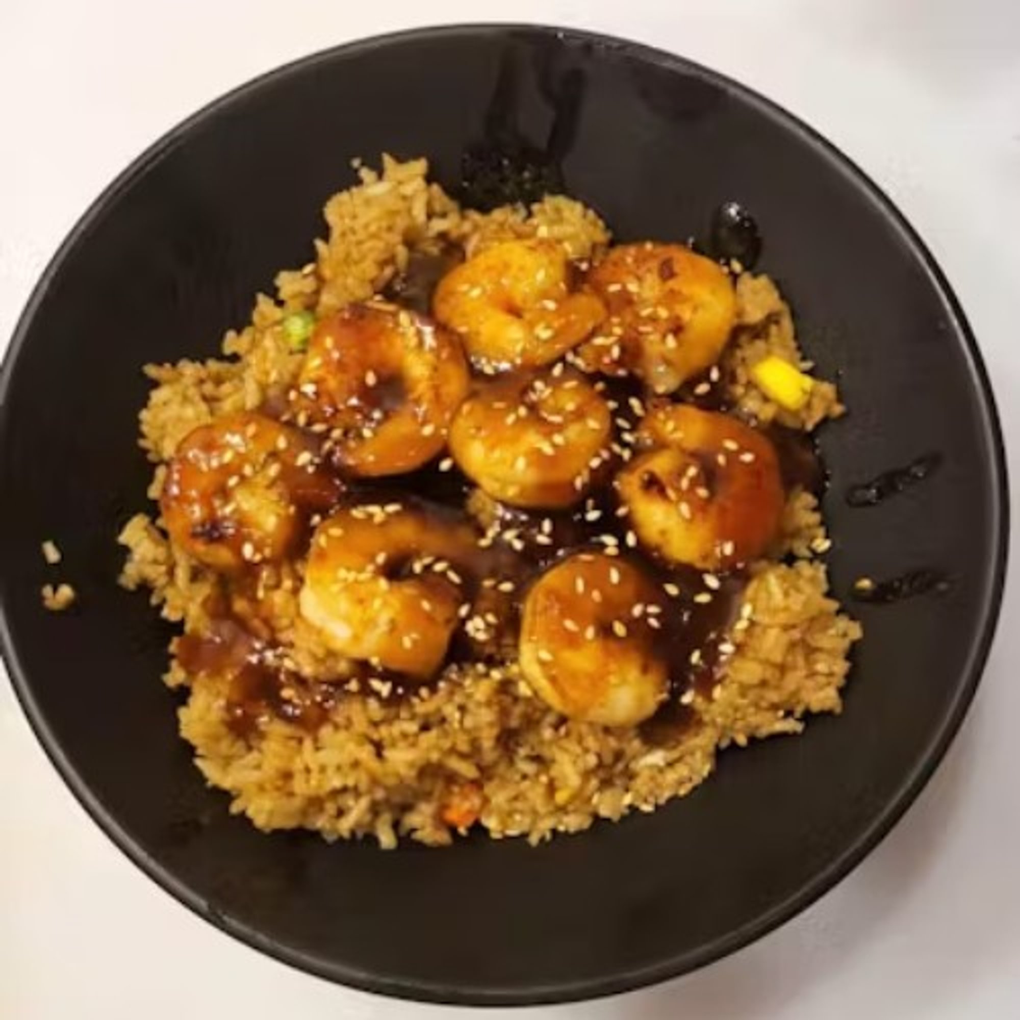 Teriyaki Shrimp Bowl