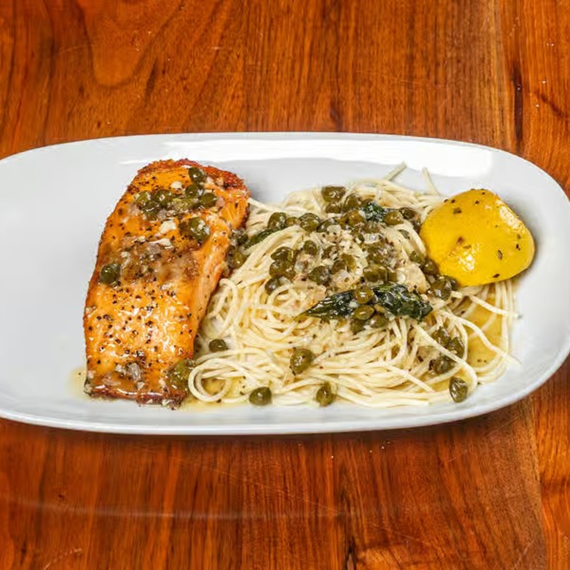 Salmon Piccata