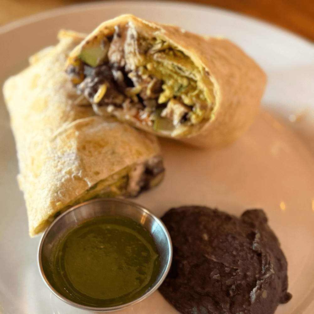 Chicken Burro Lunch