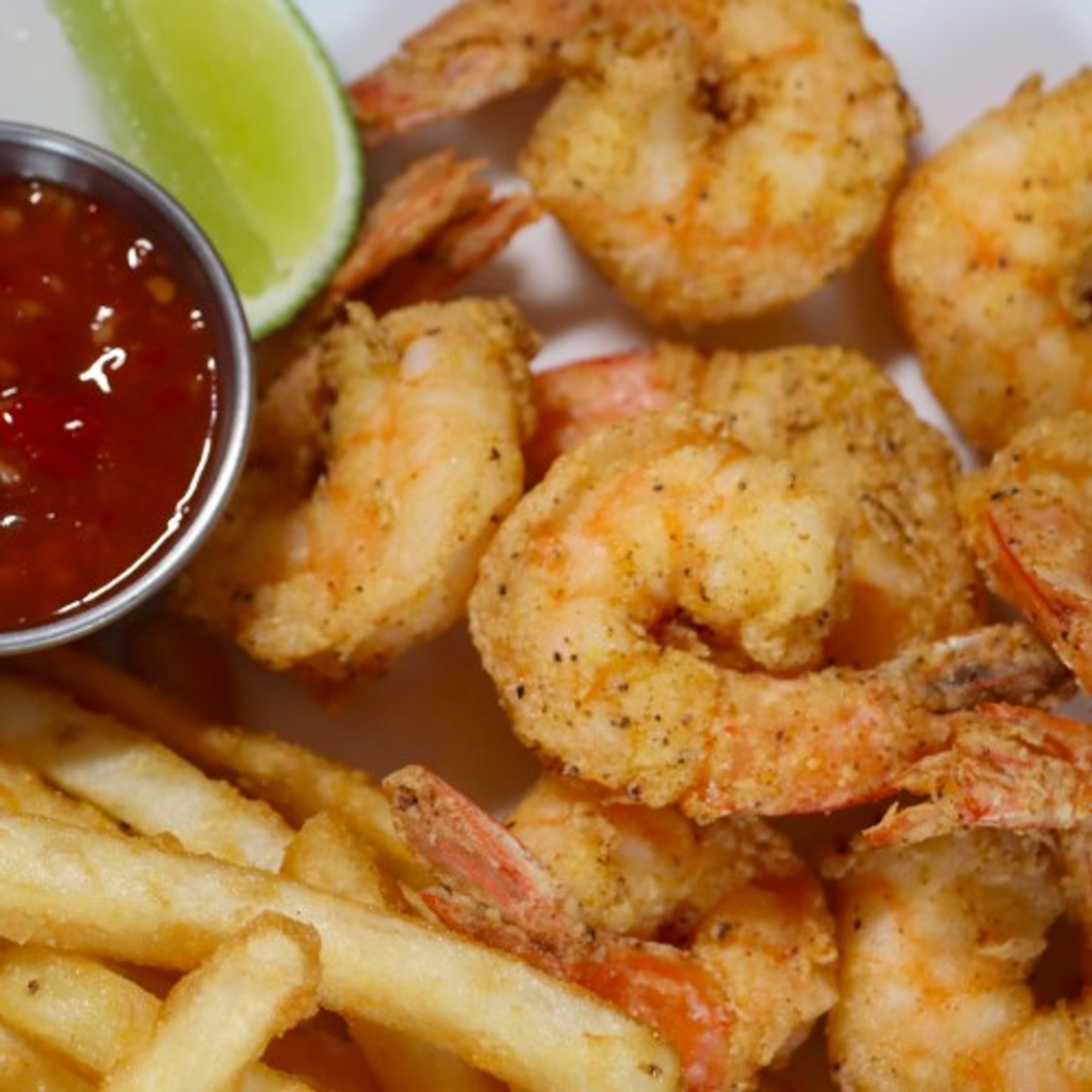 Fried Shrimp and Fries