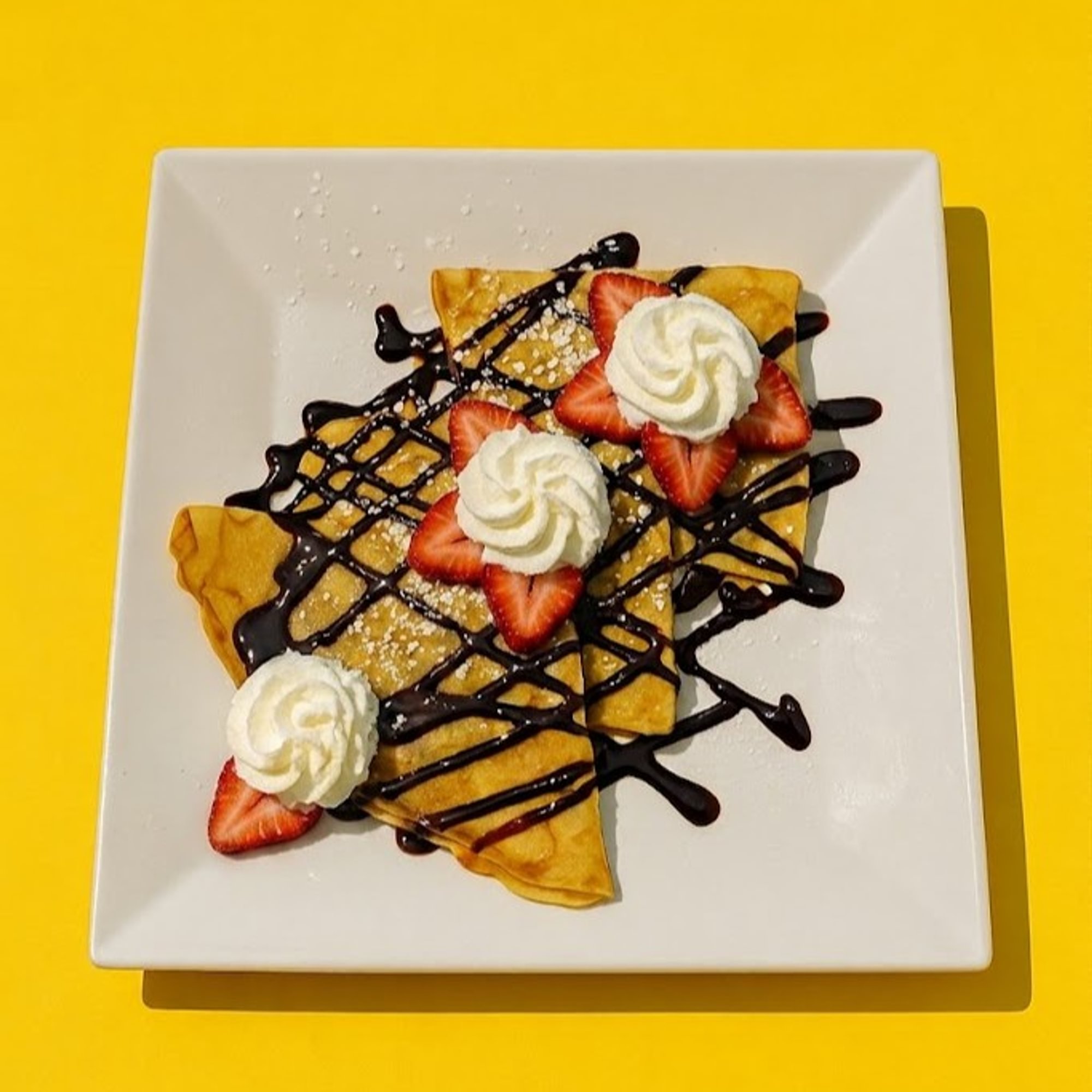 Full Order Chocolate Strawberry Crepes