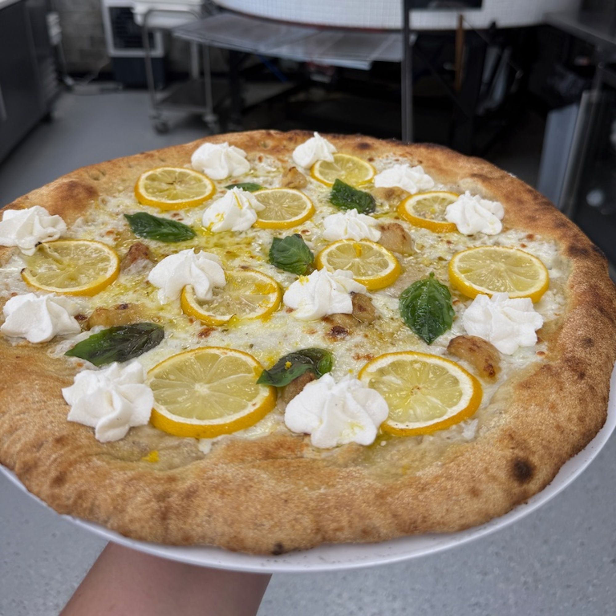 Sorrento Lemon-garlic Pizza