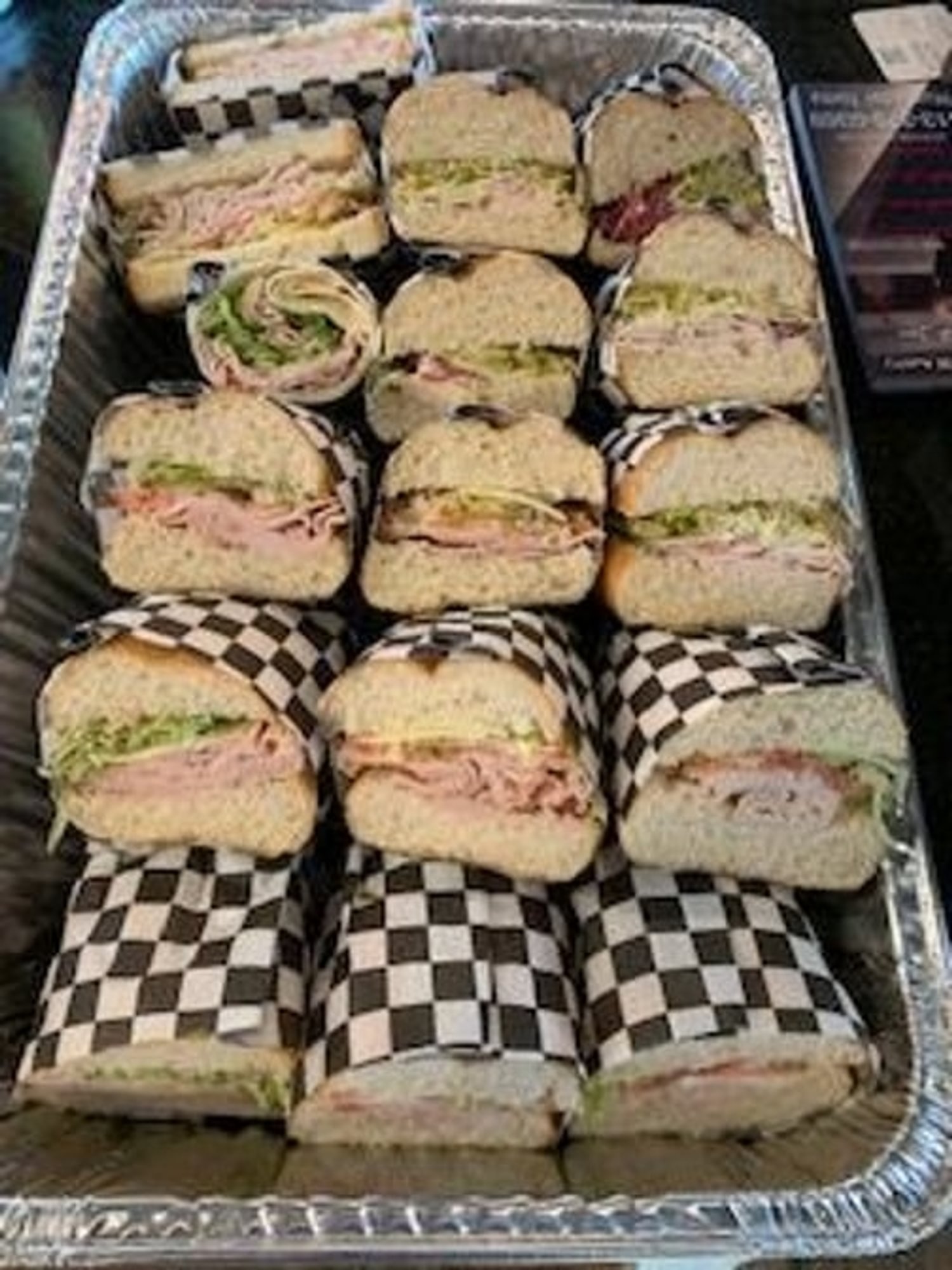 6 Mixed Sandwiches Tray