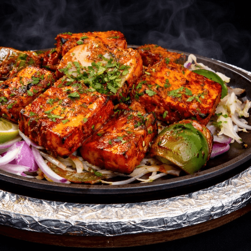 Paneer Tikka Sizzlers