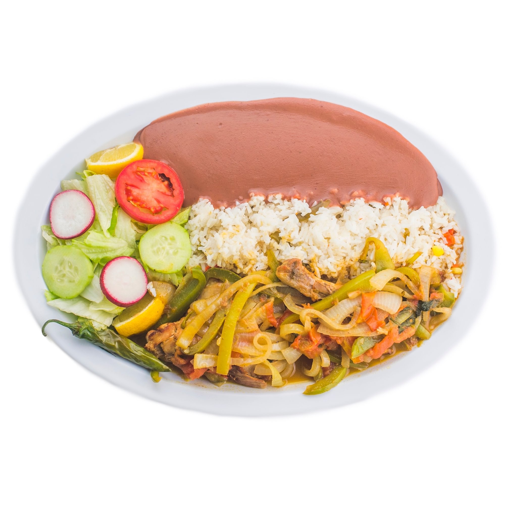 Pollo Encebollado