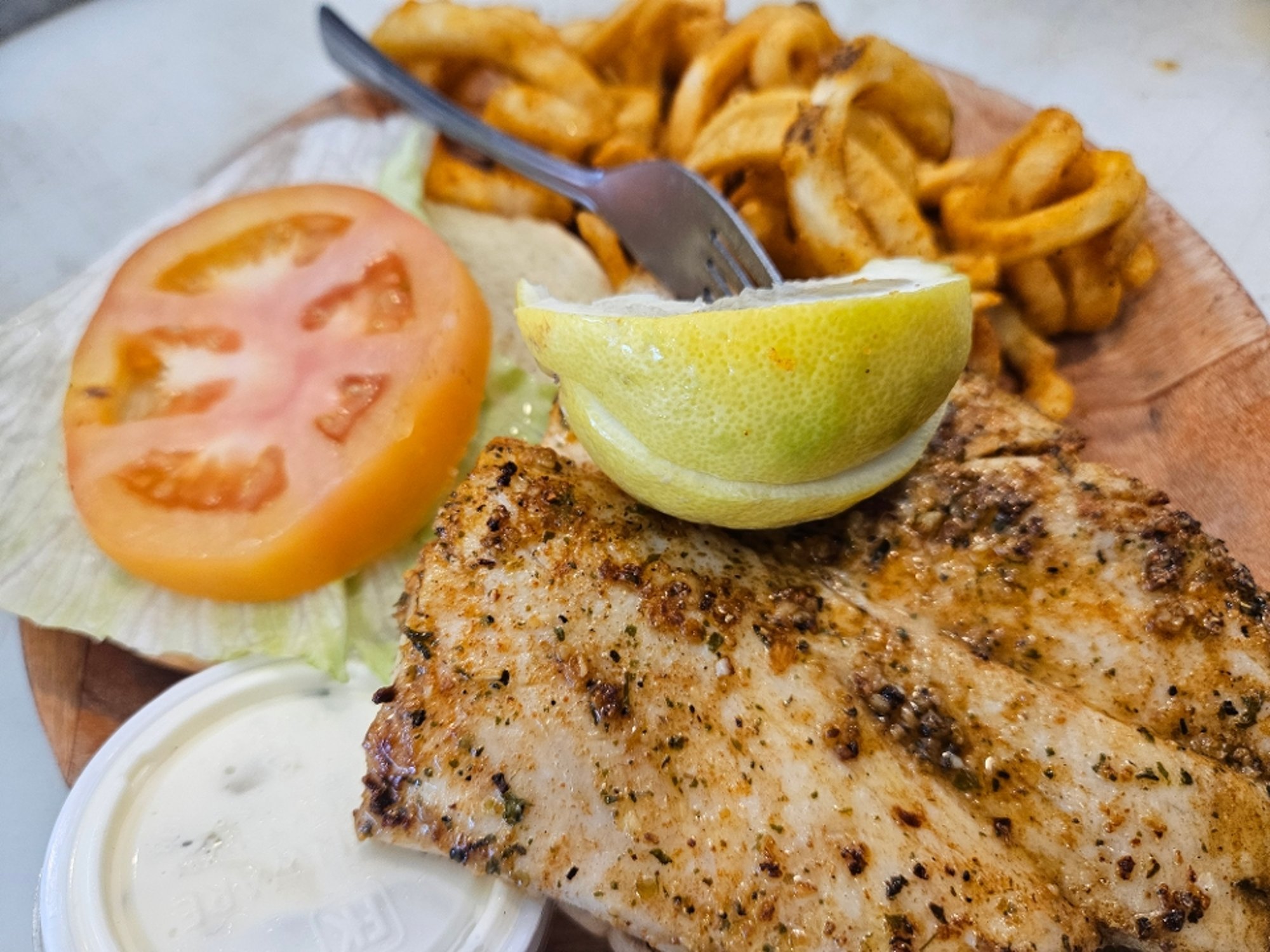 Mahi Mahi Sandwich
