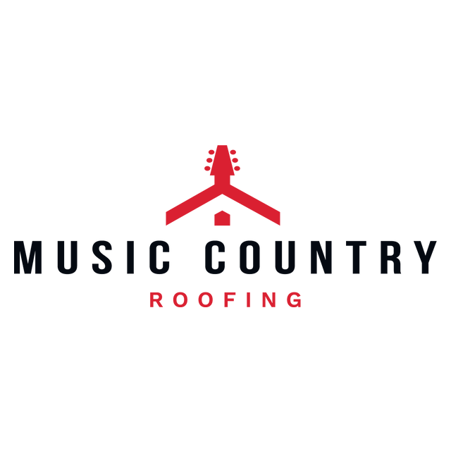 Music Country Roofing Logo