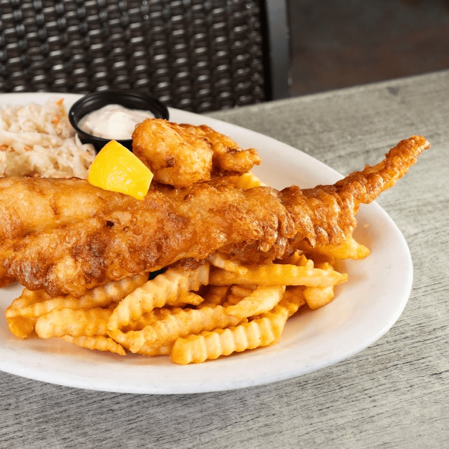 Beer battered fish fry