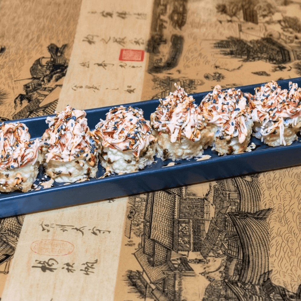Deep Fried California Roll Lunch