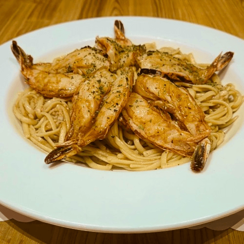 Colossal Prawn Pasta