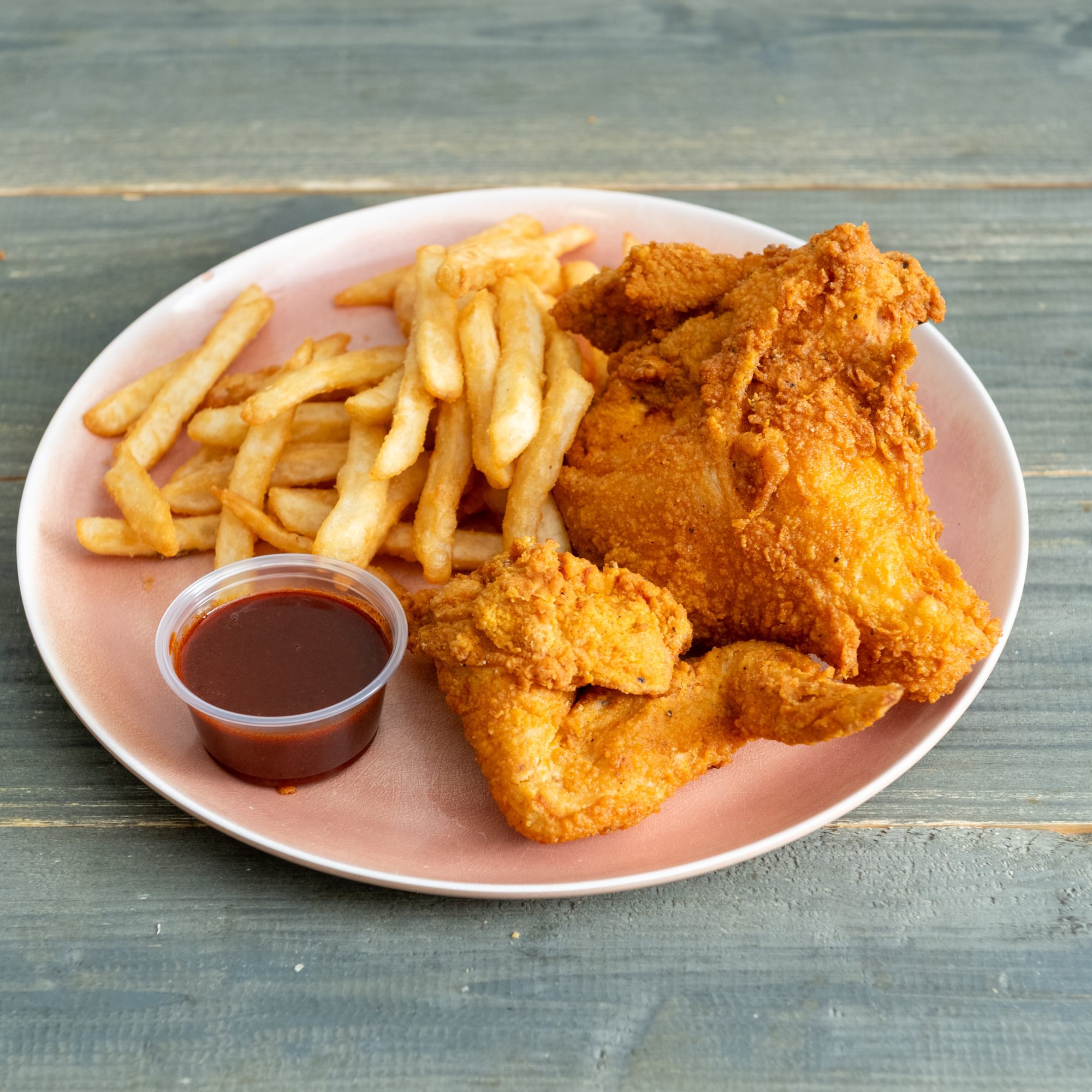 2 Pc Chicken & Fries