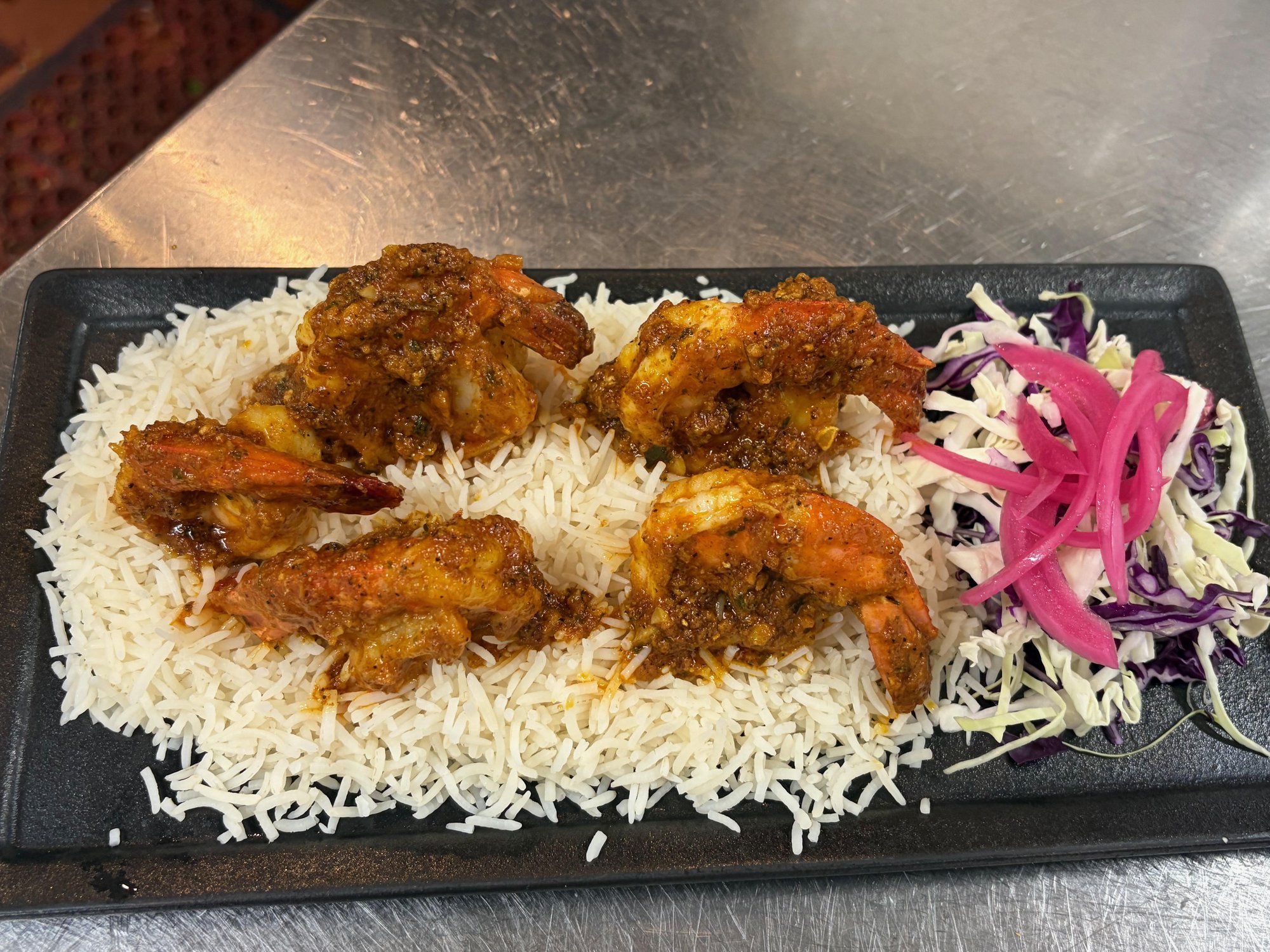 Tandoori Pepper Shrimp