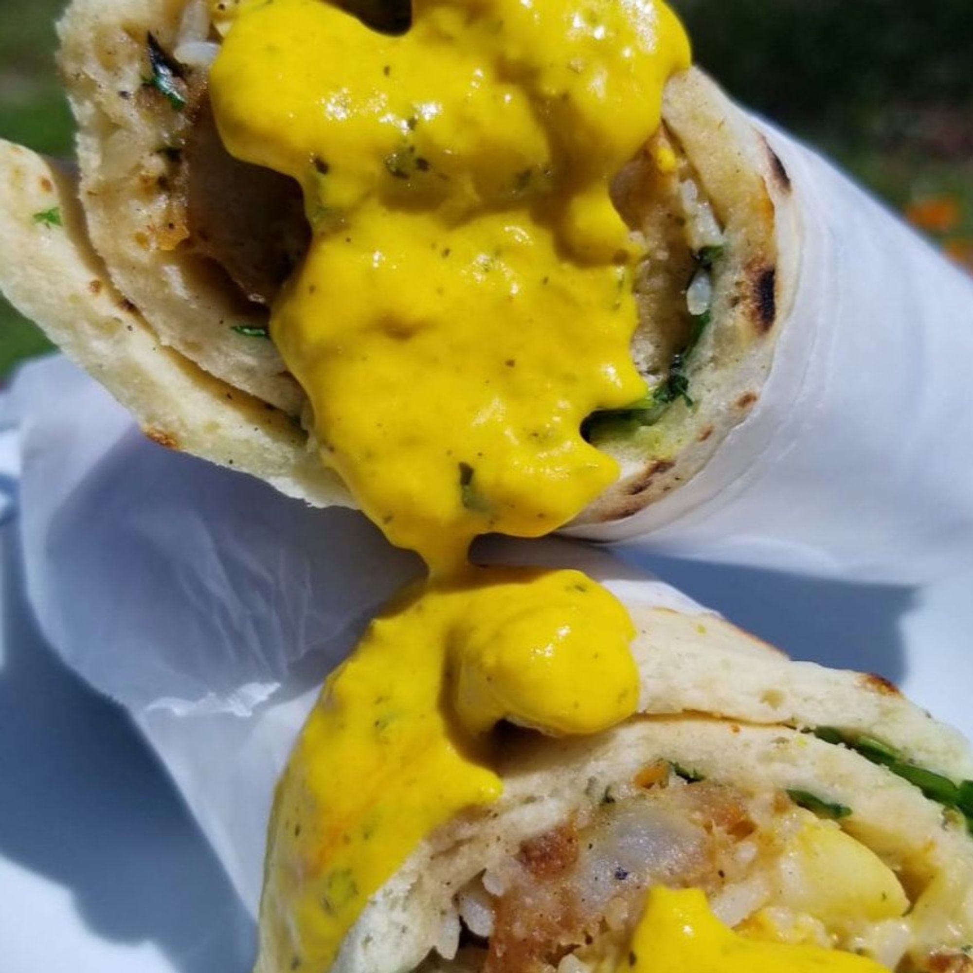 Butter Chicken Burrito