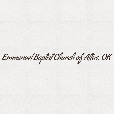 Emmanuel Baptist Church Of Altus