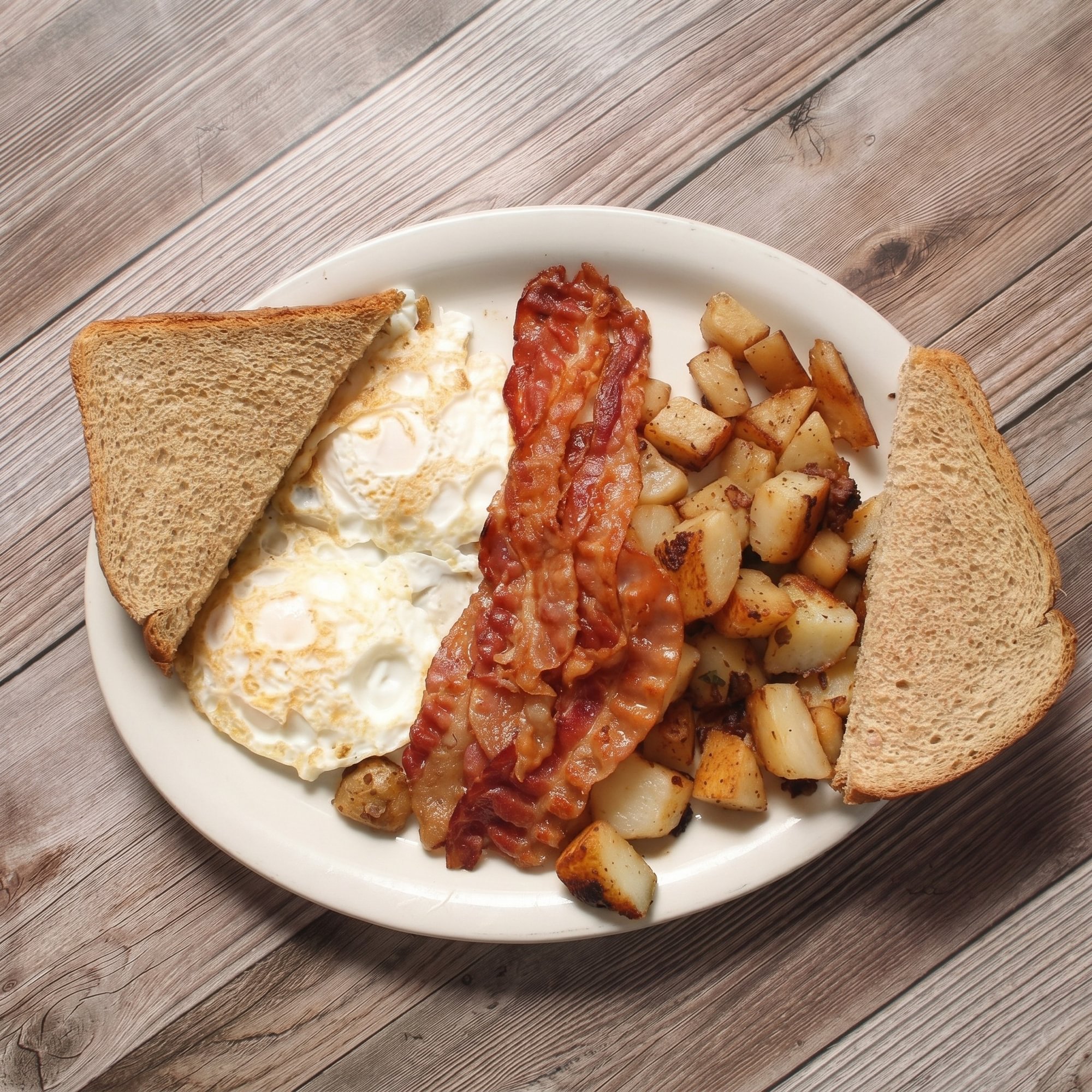 Eggs with Meat