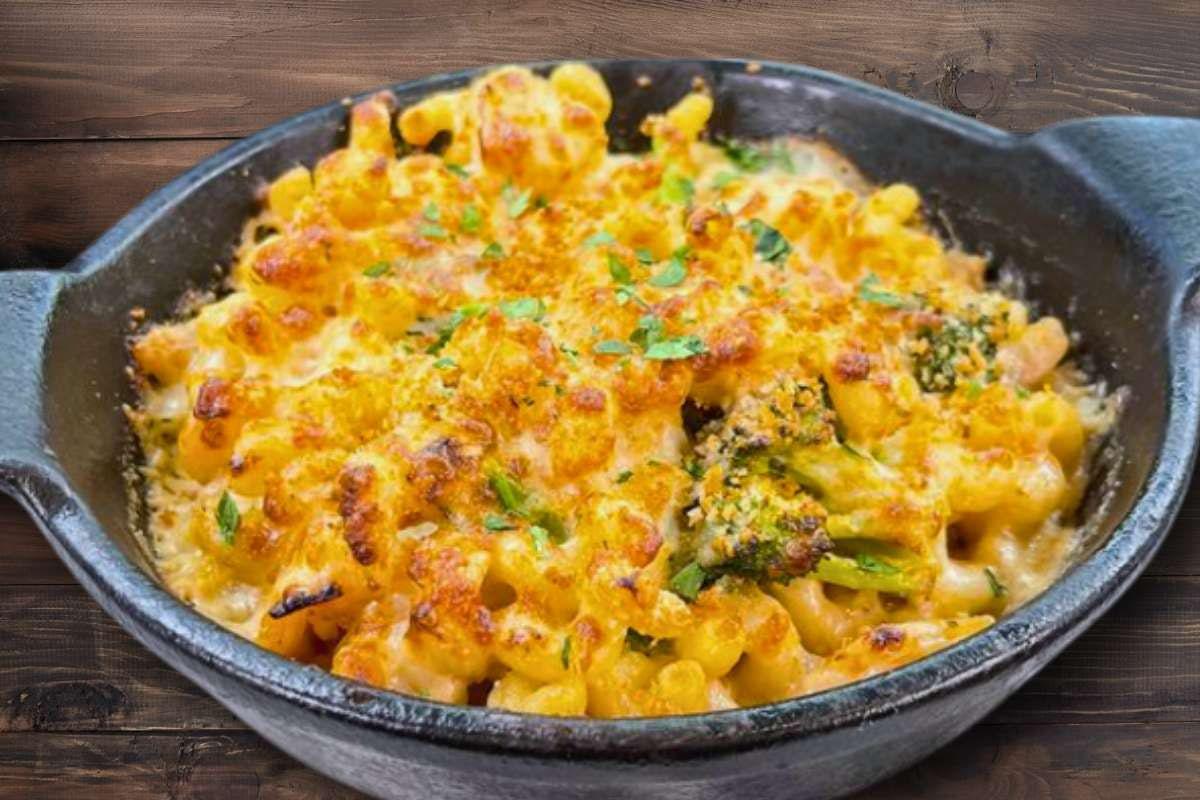 SHRIMP SCAMPI PASTA BAKE