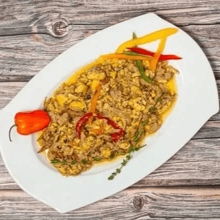 Ackee and Saltfish Sauteed